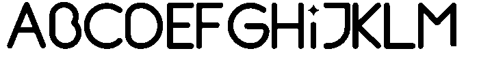 Nourians Font UPPERCASE