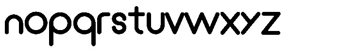 Nourians Font LOWERCASE