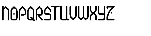 Nouriyah Font UPPERCASE