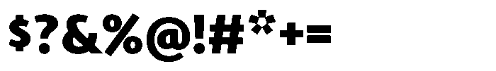 Nouveau 21 Black Font OTHER CHARS