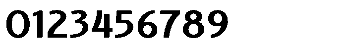 Nouveau 21 Bold Font OTHER CHARS