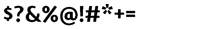 Nouveau 21 Bold Font OTHER CHARS