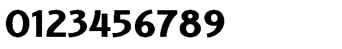 Nouveau 21 Heavy Font OTHER CHARS