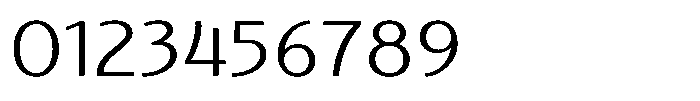Nouveau 21 Light Font OTHER CHARS