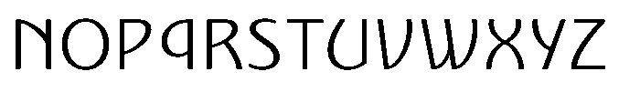 Nouveau 21 Light Font UPPERCASE