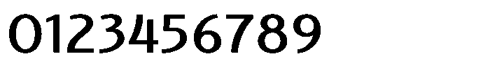 Nouveau 21 Medium Font OTHER CHARS