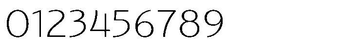Nouveau 21 Thin Font OTHER CHARS