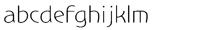Nouveau 21 Thin FONT