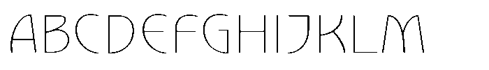 Nouveau 21 Variable Font UPPERCASE