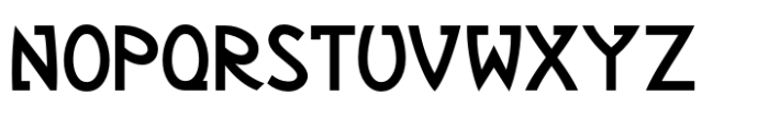 Nouveau Date JNL Regular Font LOWERCASE