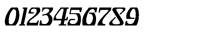 Nouveau Delight JNL Nouveau Delight Oblique JNL Font OTHER CHARS