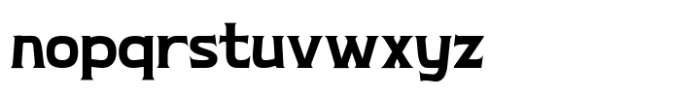 Nouveau Nexus Black Font LOWERCASE