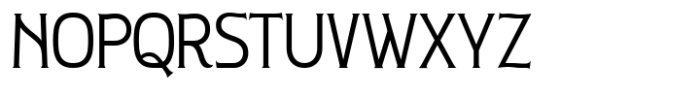 Nouveau Nexus Light Font UPPERCASE