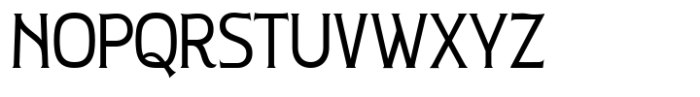 Nouveau Nexus Regular Font UPPERCASE
