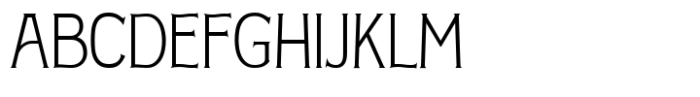Nouveau Nexus Thin Font UPPERCASE