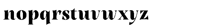 Nouvel Amour Bold Font LOWERCASE