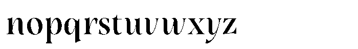 Nouvel Amour Regular Font LOWERCASE