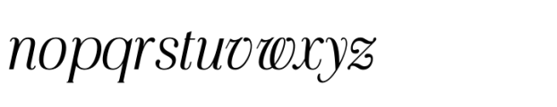 Nouvelle Edition Medium Italic Font LOWERCASE