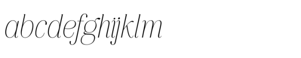 Nouvelle Edition Thin Italic FONT