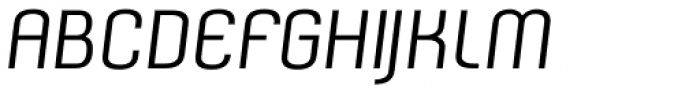 Nouvelle SemiBold Italic Font UPPERCASE