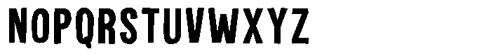 Nova Grid Extra Bold Regular Font UPPERCASE
