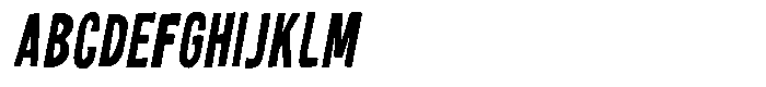 Nova Grid Slant FONT