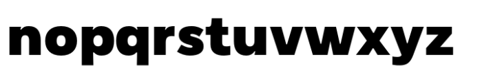 Nova Pro Black Font LOWERCASE