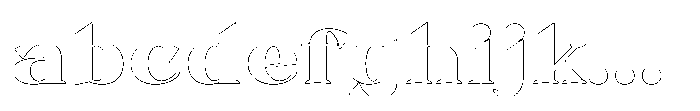 Novacurl Outline FONT