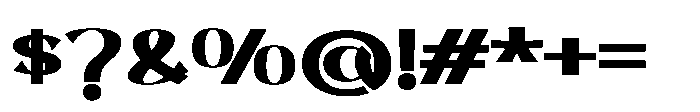 Novacurl Regular Font OTHER CHARS