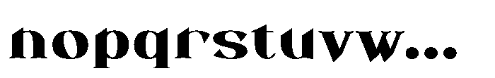 Novacurl Regular Font LOWERCASE