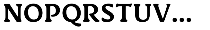 Novaletra Serif CF Bold Font UPPERCASE