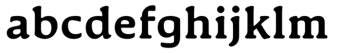 Novaletra Serif CF Bold Font LOWERCASE