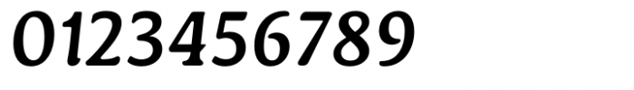 Novaletra Serif CF Demi Bold Italic Font OTHER CHARS