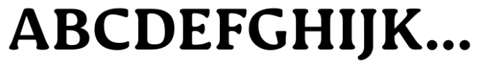 Novaletra Serif CF Extra Bold Font UPPERCASE