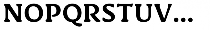 Novaletra Serif CF Extra Bold Font UPPERCASE