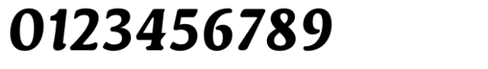 Novaletra Serif CF Heavy Italic Font OTHER CHARS