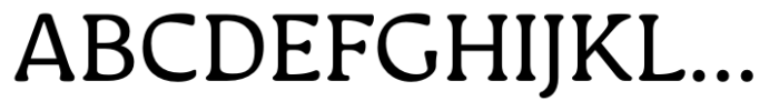 Novaletra Serif CF Light Font UPPERCASE