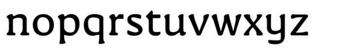 Novaletra Serif CF Medium Font LOWERCASE