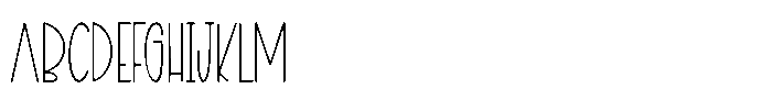 Novaline Font UPPERCASE