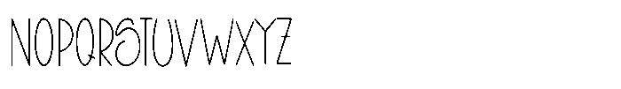 Novaline Font UPPERCASE