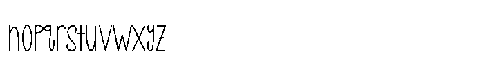 Novaline Font LOWERCASE