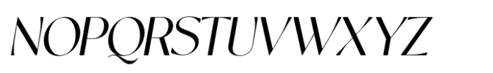 Novalisse Expended Oblique Font UPPERCASE