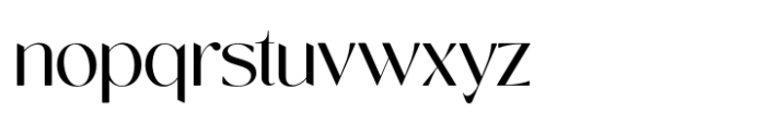 Novalisse Expended Font LOWERCASE