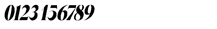 Novalux Black Extra Condensed Italic Font OTHER CHARS