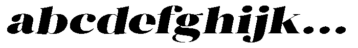 Novalux Black Extra Exp Italic FONT