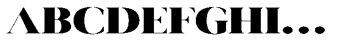 Novalux Black Extra Expanded Font UPPERCASE
