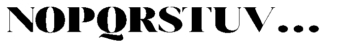 Novalux Black Extra Expanded Font UPPERCASE