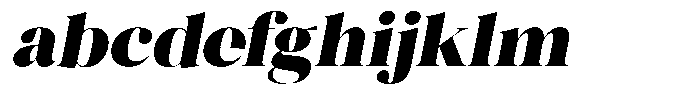 Novalux Black Italic FONT
