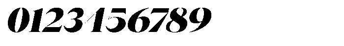 Novalux Black Sem Exp Italic Font OTHER CHARS