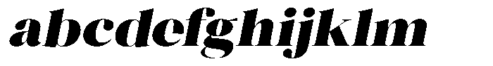 Novalux Black Sem Exp Italic FONT